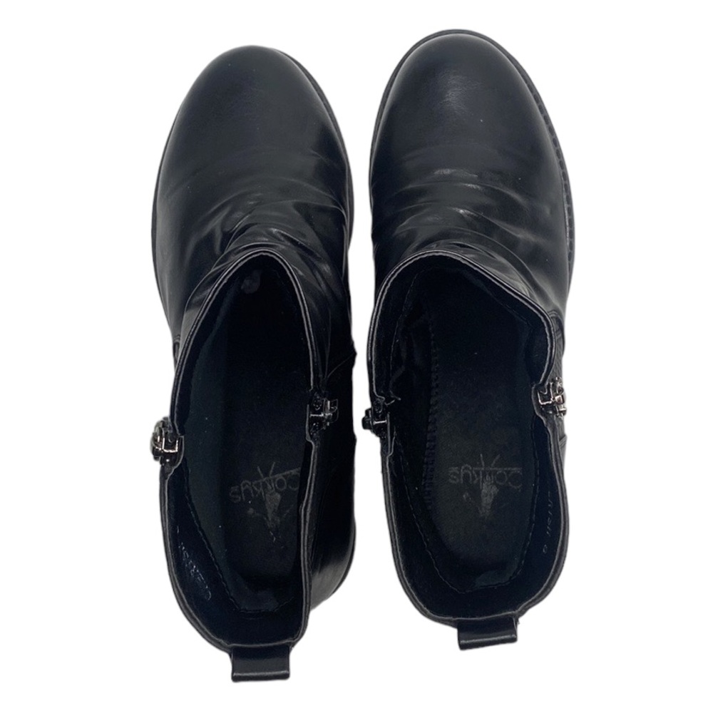 Corkys Cherish Black Vegan Leather Booties - Picture 4 of 8